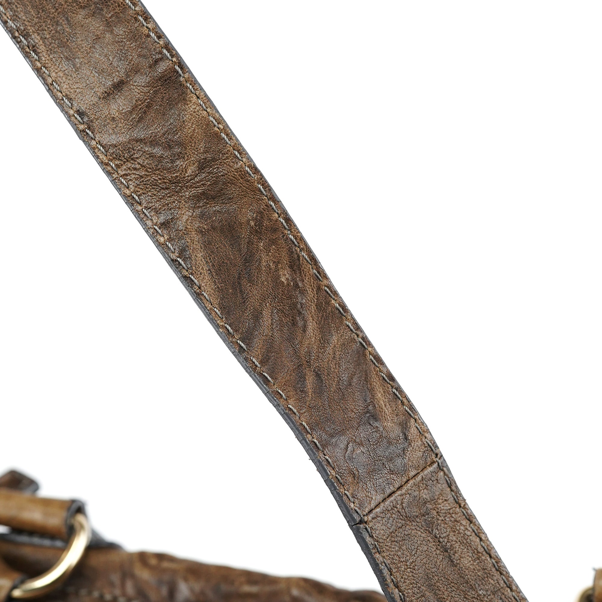 Givenchy Brown Leather Pandora Shoulder Bag