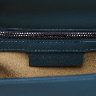 Givenchy Navy Saffiano Leather Pandora Crossbody Bag