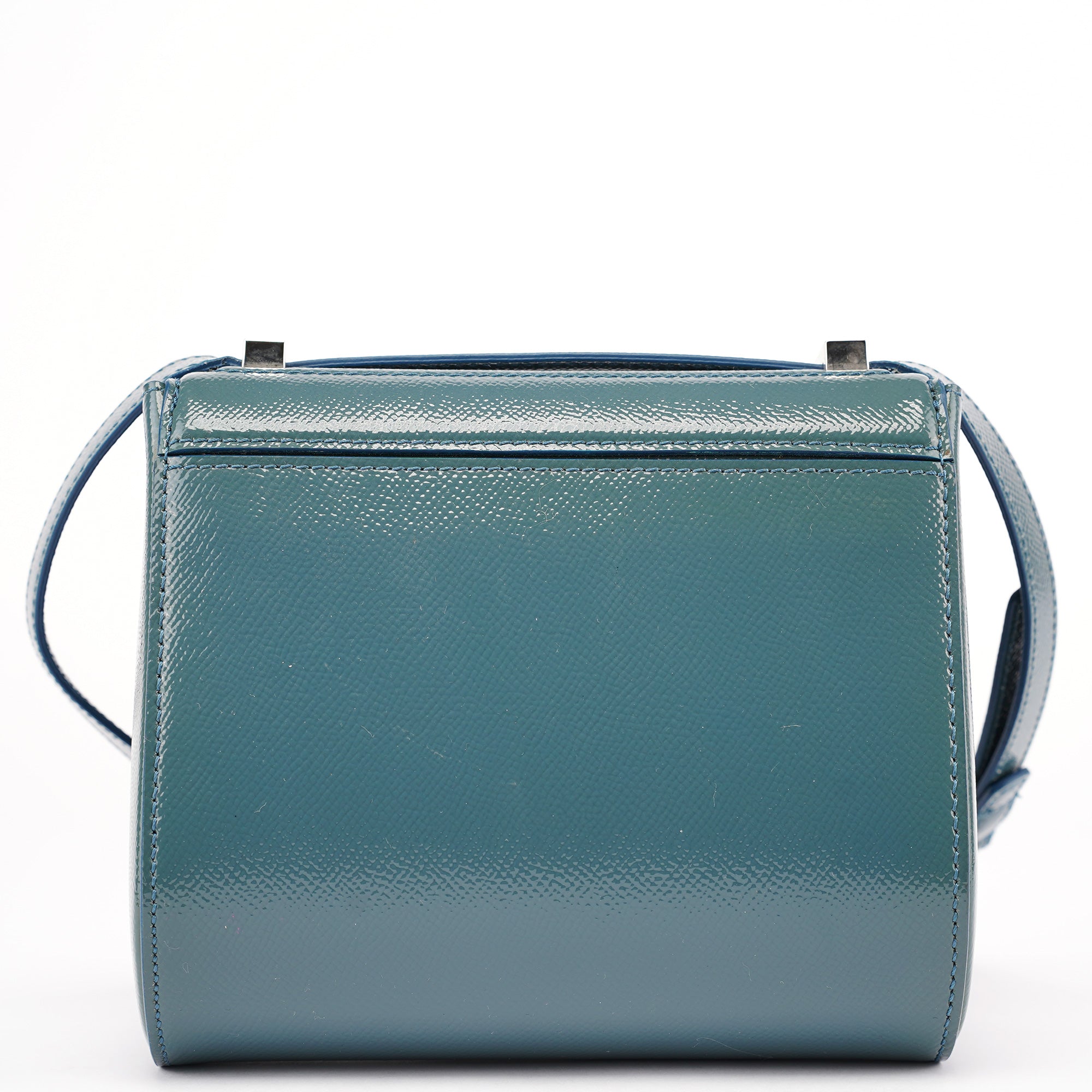 Givenchy Navy Saffiano Leather Pandora Crossbody Bag