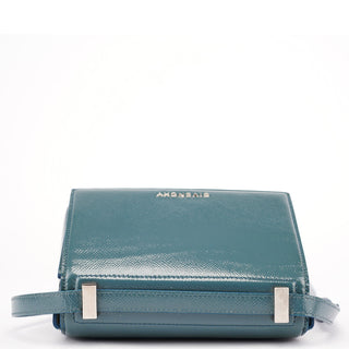 Givenchy Navy Saffiano Leather Pandora Crossbody Bag