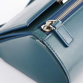 Givenchy Navy Saffiano Leather Pandora Crossbody Bag