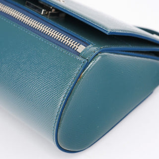 Givenchy Navy Saffiano Leather Pandora Crossbody Bag