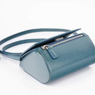 Givenchy Navy Saffiano Leather Pandora Crossbody Bag