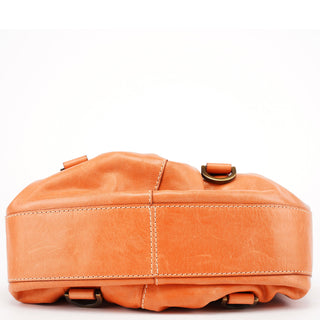 Givenchy Orange Calfskin Tassel Handbag