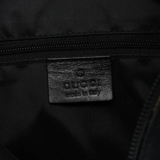 Gucci 000 0531 Black Calfskin Bamboo Shoulder Bag