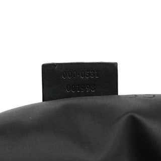 Gucci 000 0531 Black Calfskin Bamboo Shoulder Bag