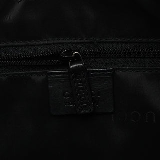 Gucci 000 0531 Black Calfskin Bamboo Shoulder Bag