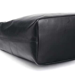 Gucci 000 0531 Black Calfskin Bamboo Shoulder Bag