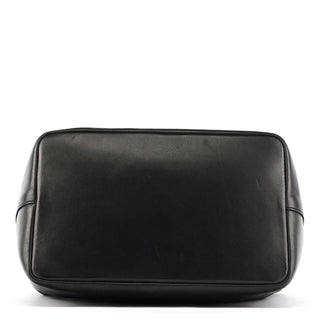 Gucci 000 0531 Black Calfskin Bamboo Shoulder Bag