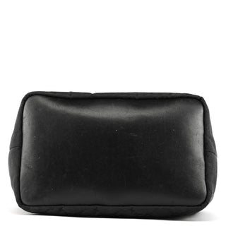 Gucci 000 0531 Black GG Bamboo Shoulder Bag