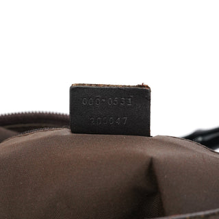 Gucci 000 0531 Brown GG Bamboo Shoulder Bag