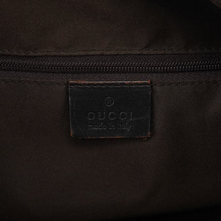 Gucci 000 0531 Brown GG Bamboo Shoulder Bag
