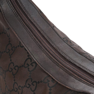 Gucci 000 0531 Brown GG Bamboo Shoulder Bag