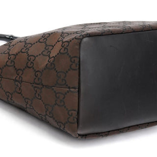 Gucci 000 0531 Brown GG Bamboo Shoulder Bag