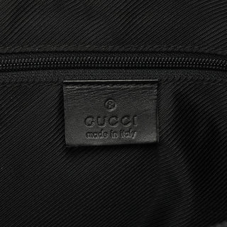 Gucci 000 0584 Black GG Canvas Tote Bag