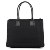 Gucci 000 0584 Black GG Canvas Tote Bag