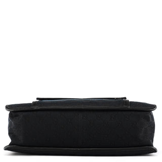 Gucci 000 0584 Black GG Canvas Tote Bag
