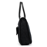 Gucci 000 0584 Black GG Canvas Tote Bag