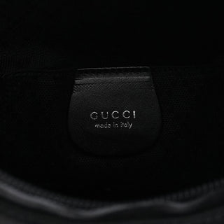 Gucci 000 0601 Black Canvas Shoulder Bag