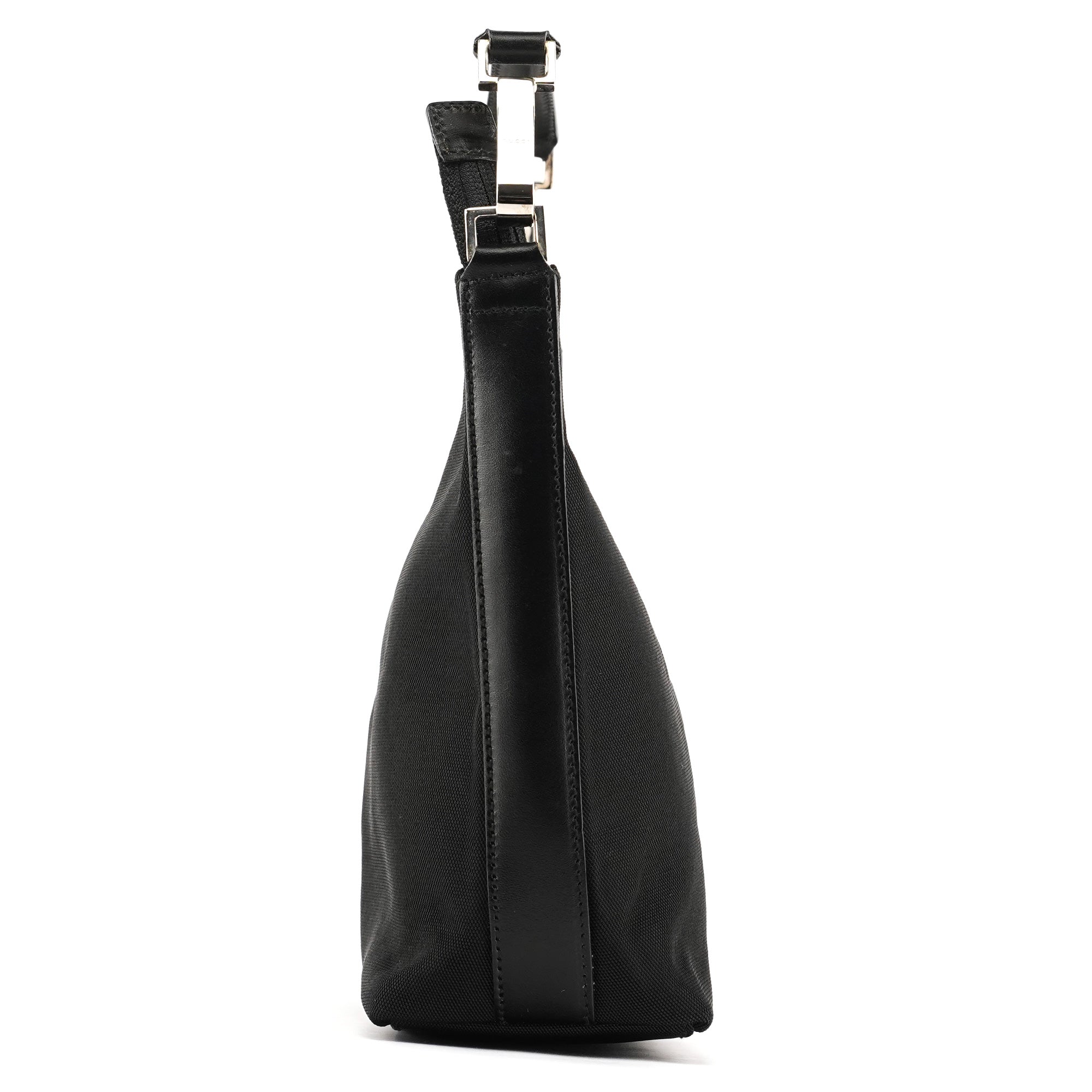 Gucci 000 0601 Black Canvas Shoulder Bag