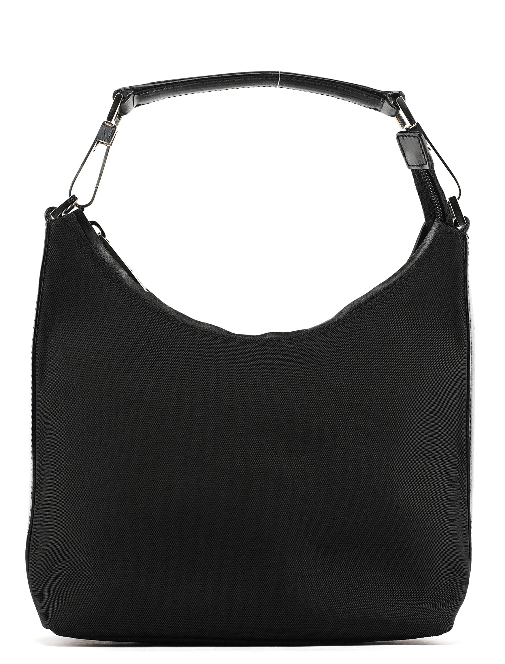 Gucci 000 0601 Black Canvas Shoulder Bag