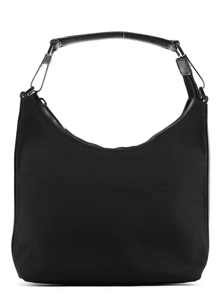 Gucci 000 0601 Black Canvas Shoulder Bag