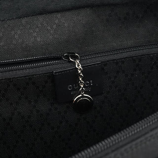 Gucci 000 0815 Black GG Nylon Tote Bag