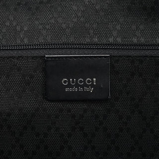 Gucci 000 0815 Black GG Nylon Tote Bag