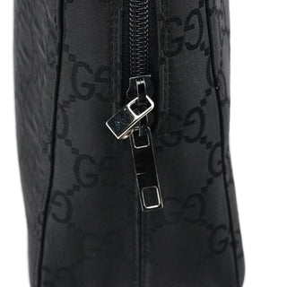 Gucci 000 0815 Black GG Nylon Tote Bag