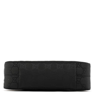 Gucci 000 0815 Black GG Nylon Tote Bag