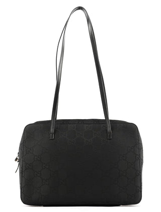Gucci 000 0815 Black GG Nylon Tote Bag