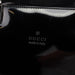 Gucci 000 0829 Black Patent Leather Bamboo Tote