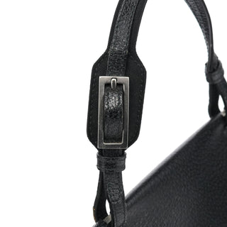 Gucci 000 0832 Black Leather Top Handle Bag