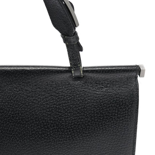 Gucci 000 0832 Black Leather Top Handle Bag
