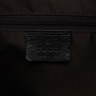 Gucci 000 0833 Brown GG Bamboo Shoulder Bag