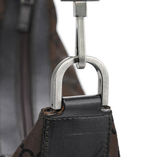 Gucci 000 0833 Brown GG Bamboo Shoulder Bag