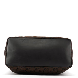 Gucci 000 0833 Brown GG Bamboo Shoulder Bag