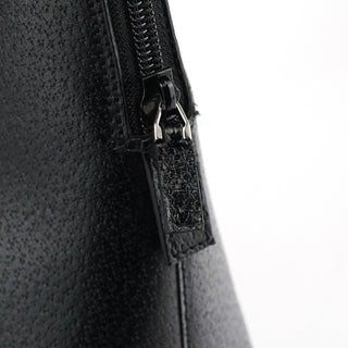 Gucci 000 0837 Black Leather Bamboo 2-Way Bag