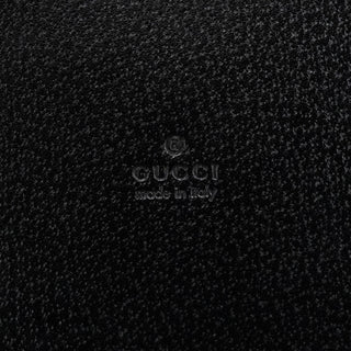 Gucci 000 0837 Black Leather Bamboo 2-Way Bag