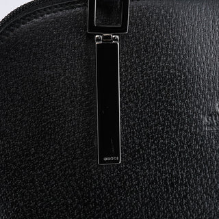 Gucci 000 0837 Black Leather Bamboo 2-Way Bag