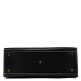 Gucci 000 0857 Borsa a mano Lady Lock in pelle nera