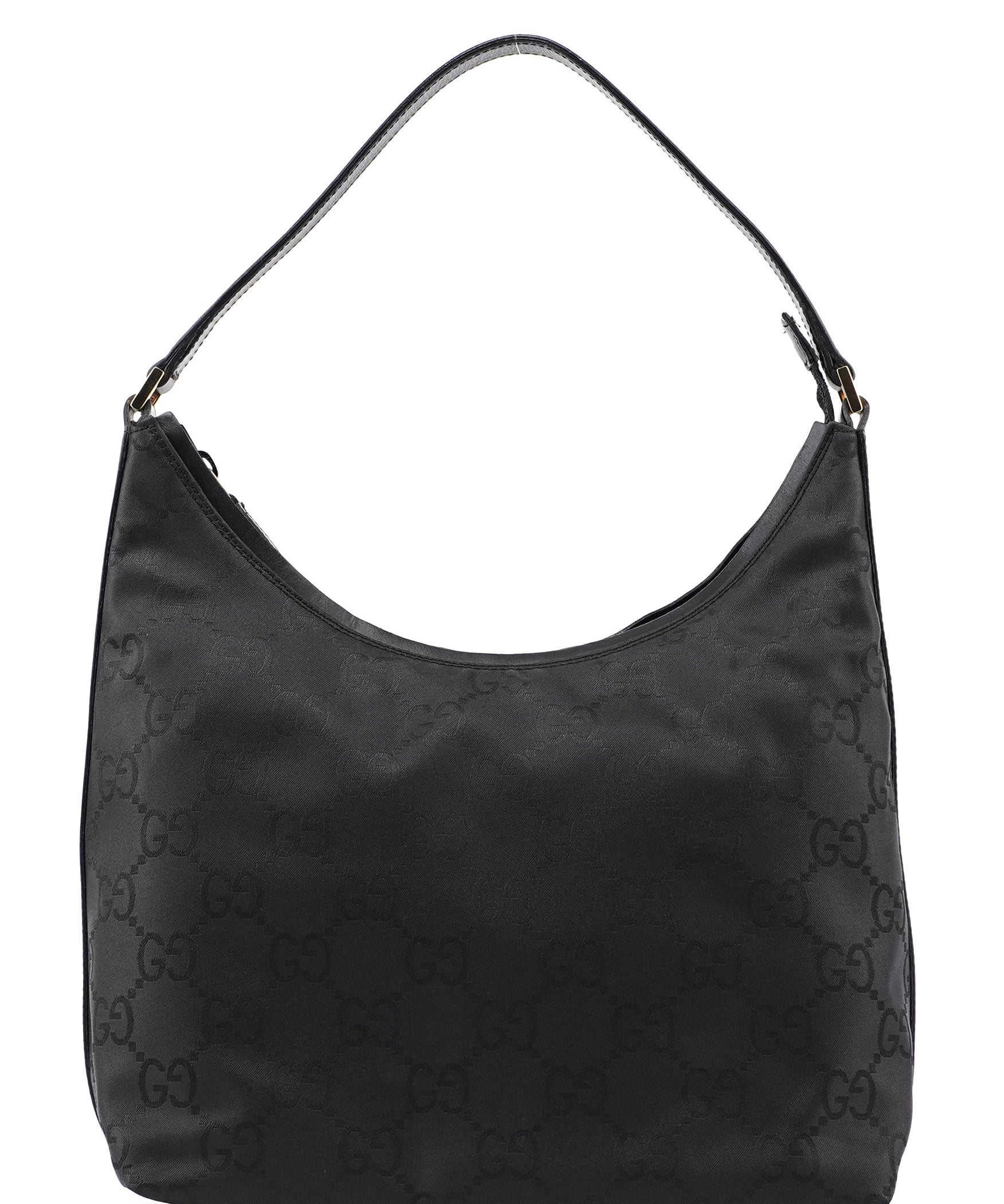 Gucci 000 8602 Black GG Shoulder Bag