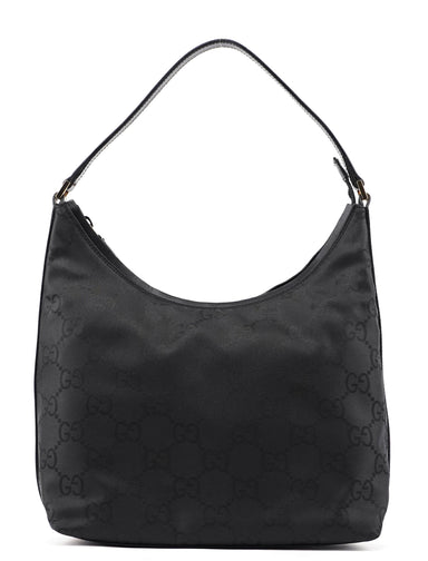 Gucci 000 8602 Black GG Shoulder Bag