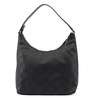 Gucci 000 8602 Black GG Shoulder Bag