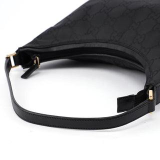 Gucci 000 8602 Black GG Shoulder Bag