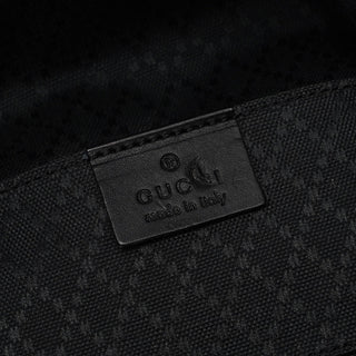 Gucci 000 8602 Black GG Shoulder Bag