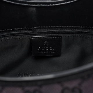 Gucci 001 1067 Black GG Jackie Shoulder Bag