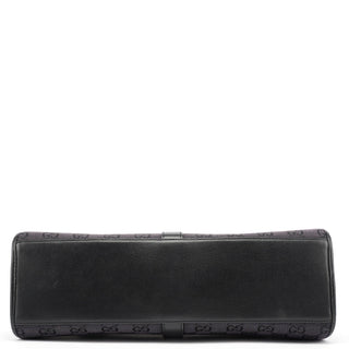 Gucci 001 1067 Black GG Jackie Shoulder Bag