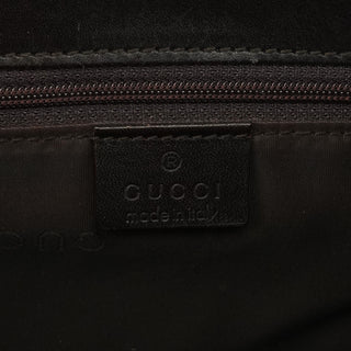 Gucci 001 1068 Dark Brown GG Jackie Shoulder Bag