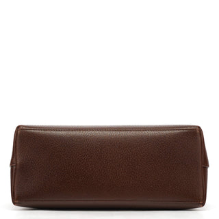 Gucci 001 1880 Brown Leather Bamboo Hobo Shoulder Bag